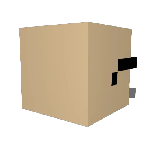 juzzi112 Minecraft avatar head, 3D render