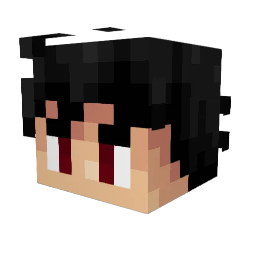 jv3846 Minecraft avatar head, 3D render