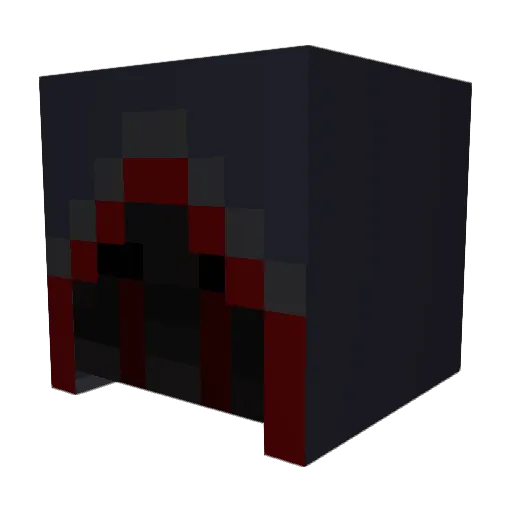 jvaya Minecraft avatar head, 3D render