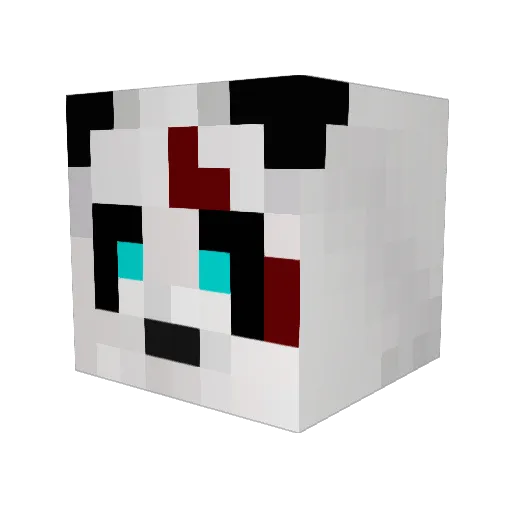 jvberaldo Minecraft avatar head, 3D render
