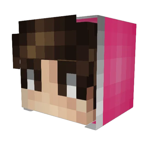 jvh0628 Minecraft avatar head, 3D render