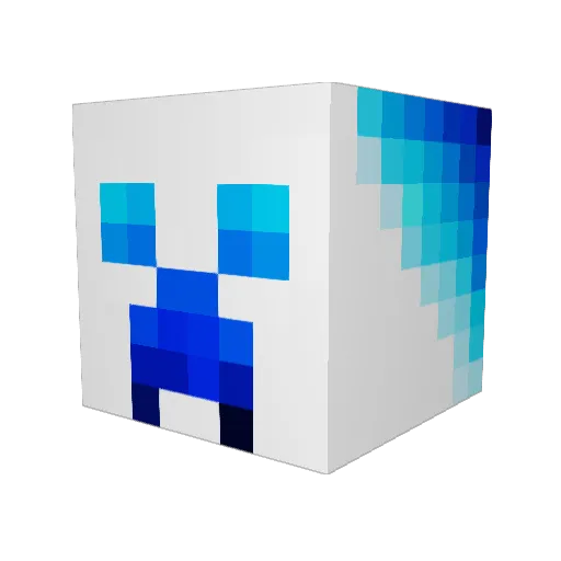 jvictor988 Minecraft avatar head, 3D render