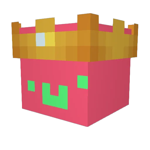 jvpcd Minecraft avatar head, 3D render