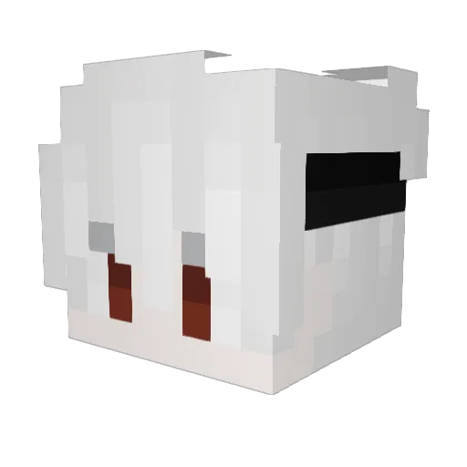 jw7651 Minecraft avatar head, 3D render
