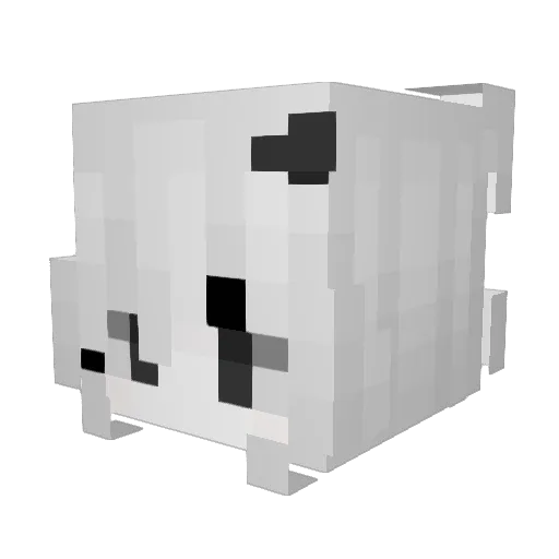 jwaywee Minecraft avatar head, 3D render