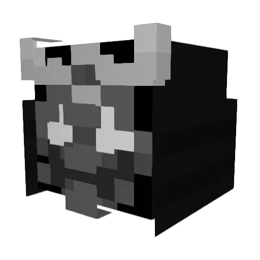 jwxqls Minecraft avatar head, 3D render