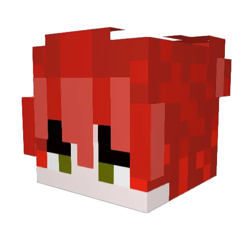 jxhnmcclane Minecraft avatar head, 3D render