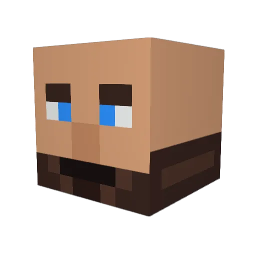 jxrdxn169 Minecraft avatar head, 3D render