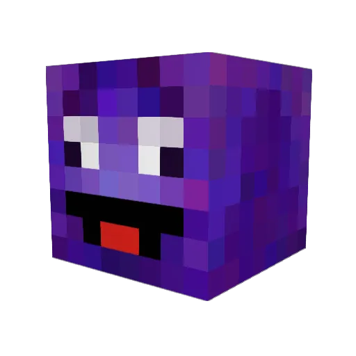jxrxbr Minecraft avatar head, 3D render