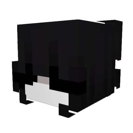 jxstmacrafofo Minecraft avatar head, 3D render