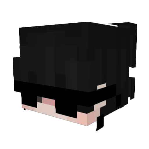 jxvi095 Minecraft avatar head, 3D render