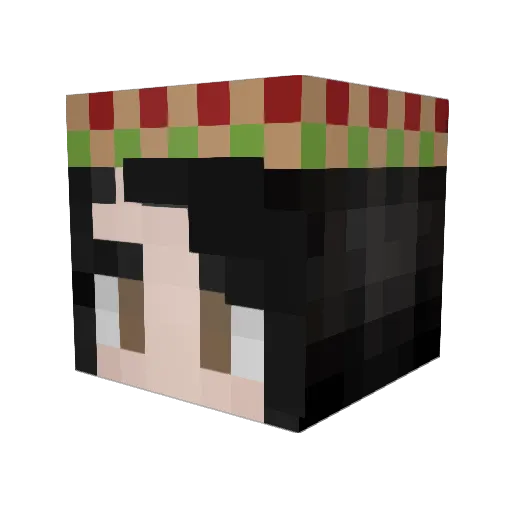 jyc6666 Minecraft avatar head, 3D render