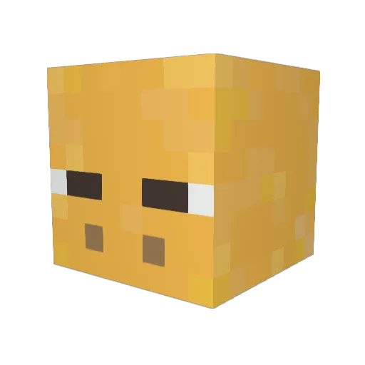 jyh0505 Minecraft avatar head, 3D render