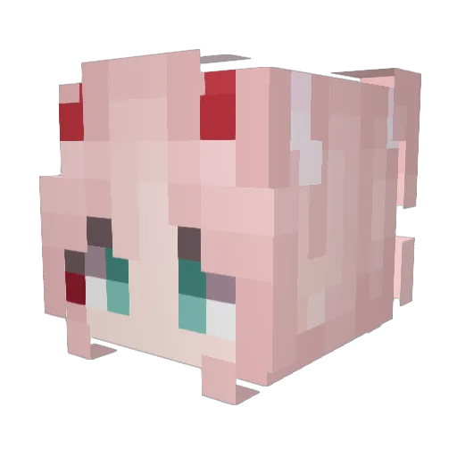 jyjj11 Minecraft avatar head, 3D render