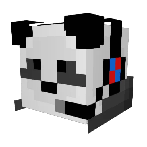 jynxdota Minecraft avatar head, 3D render