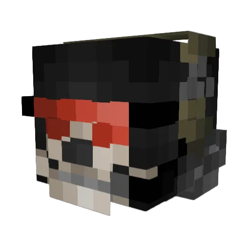 jynxmaykrr Minecraft avatar head, 3D render