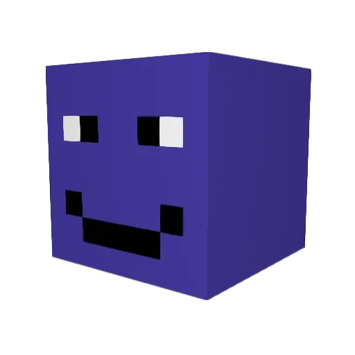 jynxyisy Minecraft avatar head, 3D render
