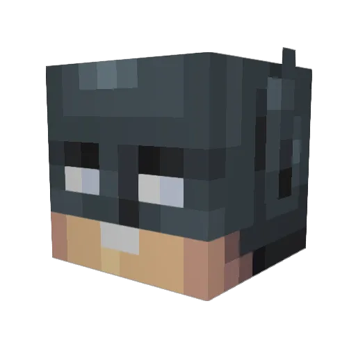 jyrgas Minecraft avatar head, 3D render