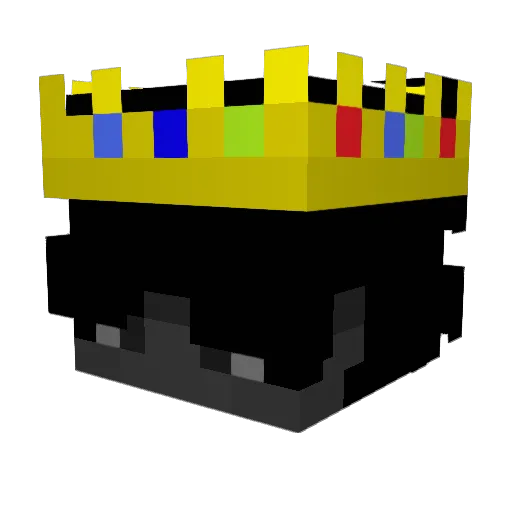 jyxpear Minecraft avatar head, 3D render