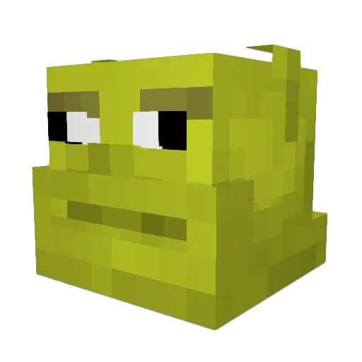 jziemann Minecraft avatar head, 3D render