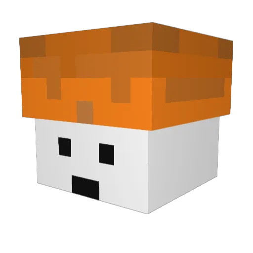 k0jin12 Minecraft avatar head, 3D render
