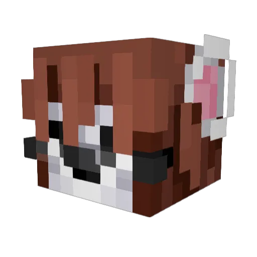k0ntrust Minecraft avatar head, 3D render