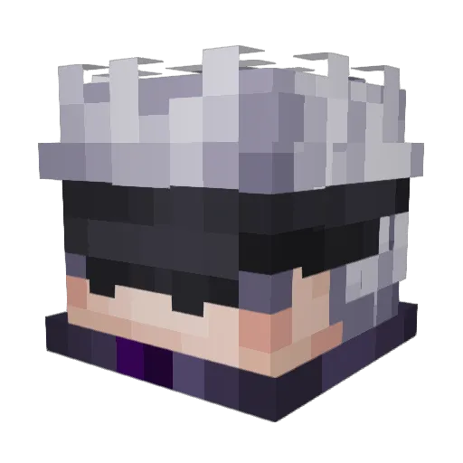k0ud1n1 Minecraft avatar head, 3D render