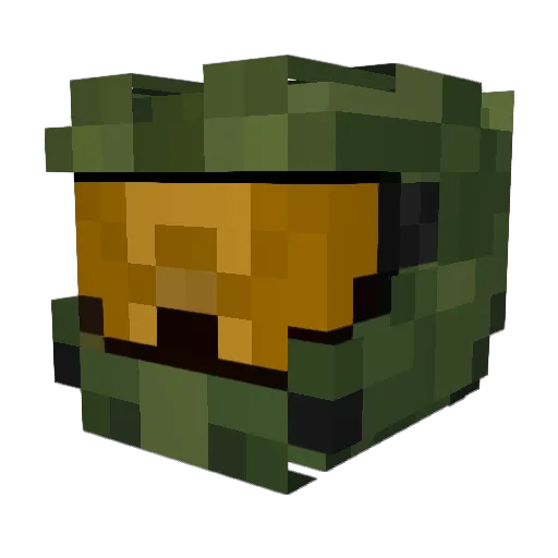 k1dwiz Minecraft avatar head, 3D render