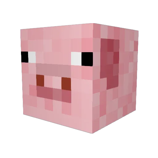 k1inan Minecraft avatar head, 3D render