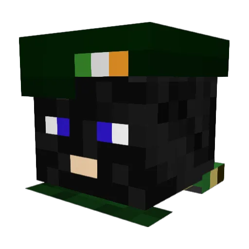 k1llerleprechaun Minecraft avatar head, 3D render