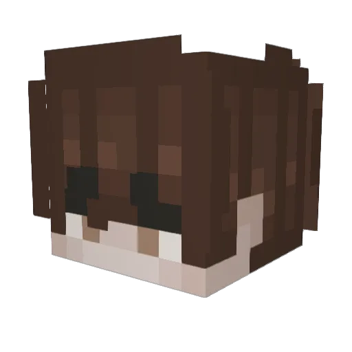 k1llswitchh Minecraft avatar head, 3D render