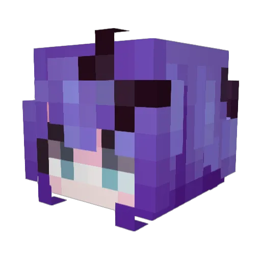 k2thy Minecraft avatar head, 3D render