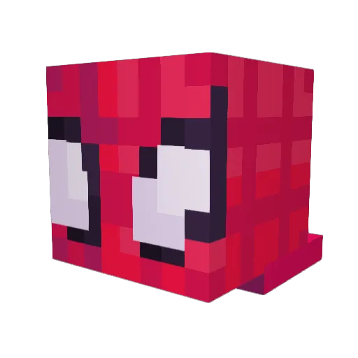 k33_gmz Minecraft avatar head, 3D render