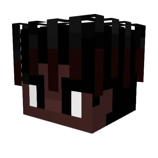 k33my Minecraft avatar head, 3D render