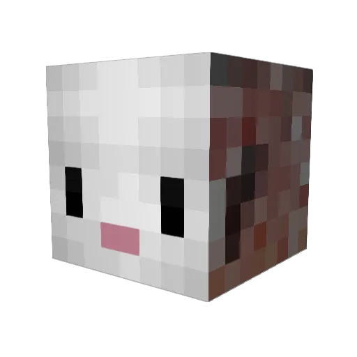 k3bohof Minecraft avatar head, 3D render