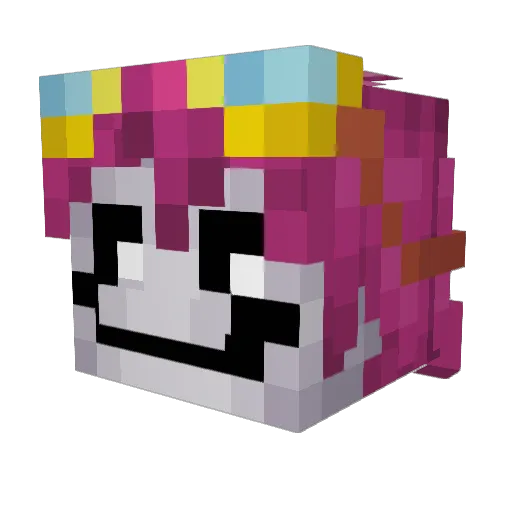 k3nnedii_ Minecraft avatar head, 3D render