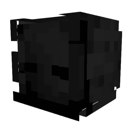 k4kq Minecraft avatar head, 3D render
