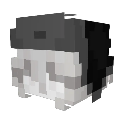 k4rizma Minecraft avatar head, 3D render