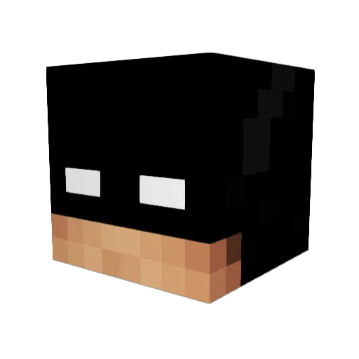k4rl_7 Minecraft avatar head, 3D render