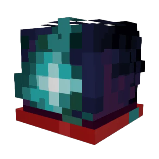 k4shu Minecraft avatar head, 3D render