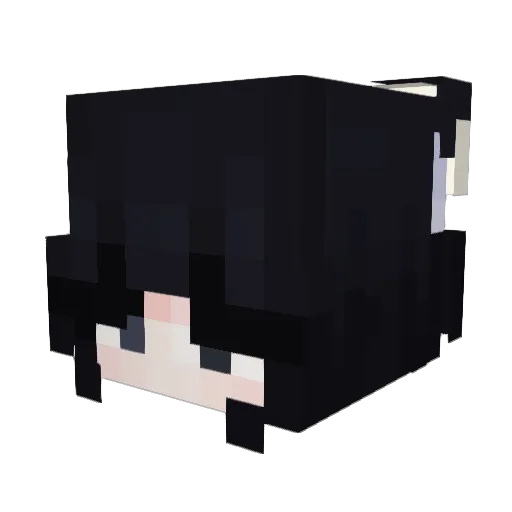 k4stra Minecraft avatar head, 3D render