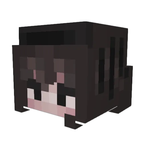 k4yl469 Minecraft avatar head, 3D render