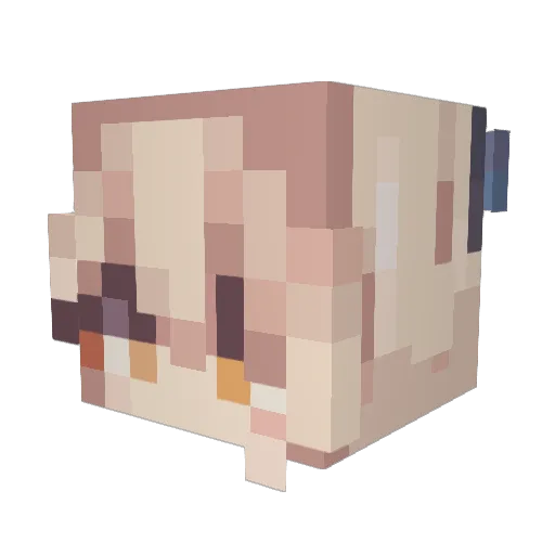 k4zeers69 Minecraft avatar head, 3D render
