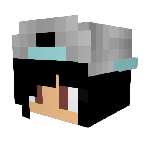 k5y11 Minecraft avatar head, 3D render
