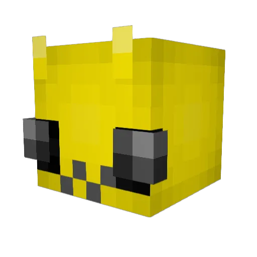 k7a9 Minecraft avatar head, 3D render