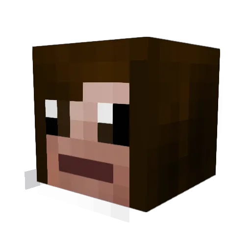 k88hudson Minecraft avatar head, 3D render