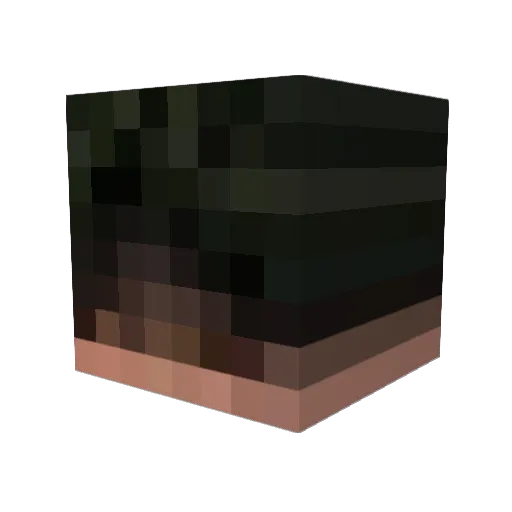 k8bel Minecraft avatar head, 3D render