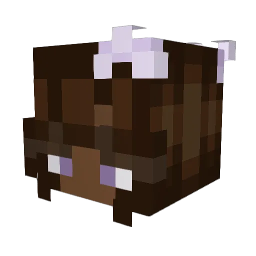 k8ert0t Minecraft avatar head, 3D render