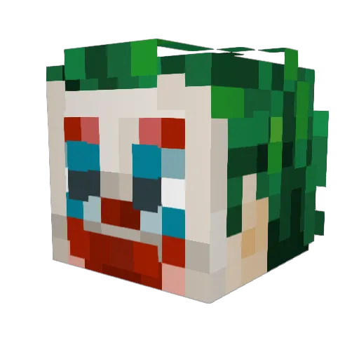 k8j999 Minecraft avatar head, 3D render