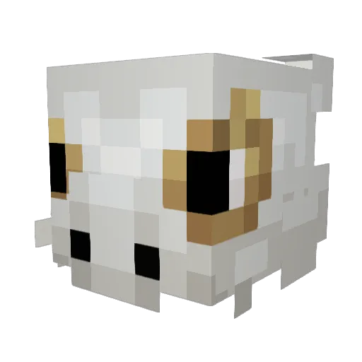 k91616 Minecraft avatar head, 3D render